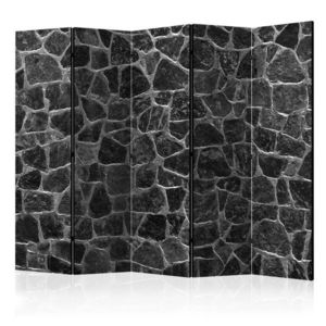 Paraván Black Stones Dekorhome 225x172 cm (5-dielny) vyobraziť