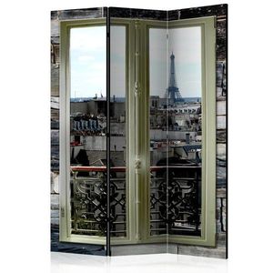 Paraván Parisian View Dekorhome 135x172 cm (3-dielny) vyobraziť