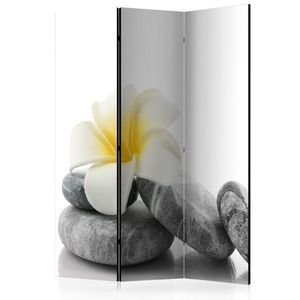 Paraván White Lotus Dekorhome 135x172 cm (3-dielny) vyobraziť