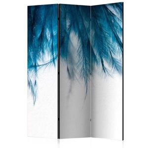 Paraván Sapphire Feathers Dekorhome 135x172 cm (3-dielny) vyobraziť