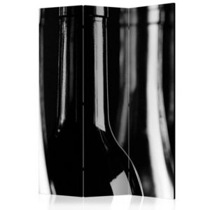Paraván Wine Bottles Dekorhome 135x172 cm (3-dielny) vyobraziť
