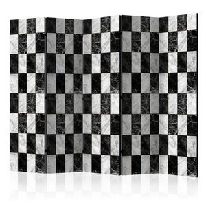 Paraván Checker Dekorhome 225x172 cm (5-dielny) vyobraziť