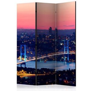 Paraván Bosphorus Bridge Dekorhome 135x172 cm (3-dielny) vyobraziť