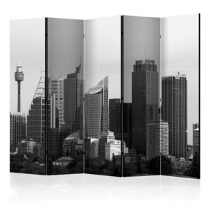 Paraván Skyscrapers in Sydney Dekorhome 225x172 cm (5-dielny) vyobraziť