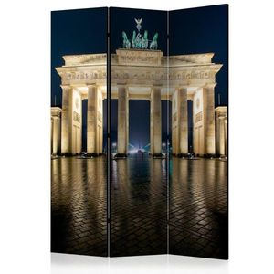 Paraván Berlin at Night Dekorhome 135x172 cm (3-dielny) vyobraziť