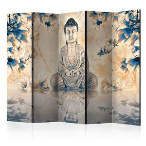Paraván Buddha of Prosperity Dekorhome 225x172 cm (5-dielny) vyobraziť