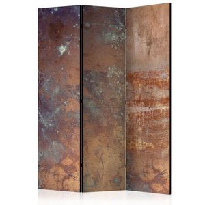 Paraván Rusty Plate Dekorhome 135x172 cm (3-dielny) vyobraziť