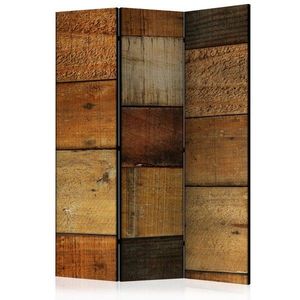 Paraván Wooden Textures Dekorhome 135x172 cm (3-dielny) vyobraziť