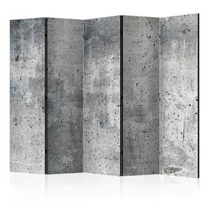 Paraván Fresh Concrete Dekorhome 225x172 cm (5-dielny) vyobraziť