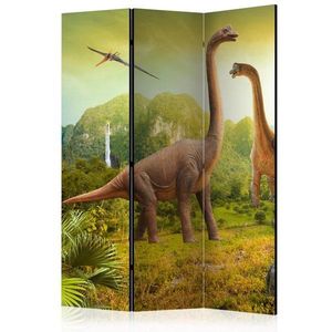 Paraván Dinosaurs Dekorhome 135x172 cm (3-dielny) vyobraziť