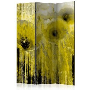 Paraván Yellow madness Dekorhome 135x172 cm (3-dielny) vyobraziť