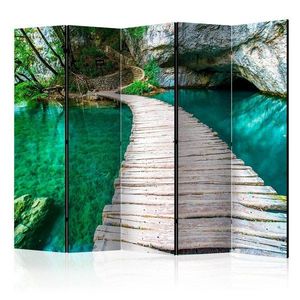 Paraván Plitvice Lakes National Park Croatia Dekorhome 225x172 cm (5-dielny) vyobraziť