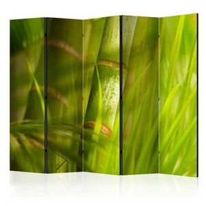 Paraván Bamboo - nature zen Dekorhome 225x172 cm (5-dielny) vyobraziť