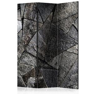 Paraván Pavement Tiles (Grey) Dekorhome 135x172 cm (3-dielny) vyobraziť