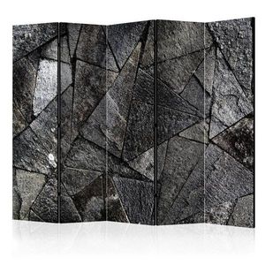 Paraván Pavement Tiles (Grey) Dekorhome 225x172 cm (5-dielny) vyobraziť