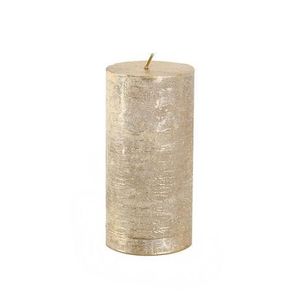 Provence Rustikálna sviečka 12cm PROVENCE zlatá vyobraziť