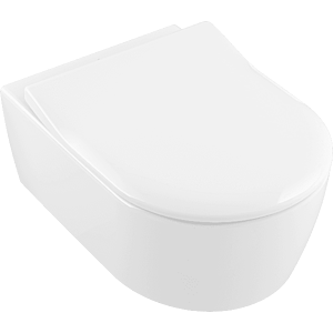 Villeroy & Boch Avento Combi-Pack - SET Závesné WC + sedátko SlimSeat SoftClosing, alpská biela 5656RS01 vyobraziť