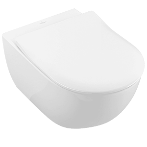 Villeroy & Boch Subway 2.0 Combi-Pack - SET Závesné WC + sedátko SlimSeat SoftClosing, alpská biela CeramicPlus 5614R2R1 vyobraziť