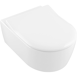 Villeroy & Boch Avento Combi-Pack - SET Závesné WC + sedátko SlimSeat SoftClosing, alpská biela CeramicPlus 5656RSR1 vyobraziť