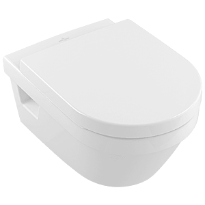 Villeroy & Boch Architectura Combi-Pack - SET Závesné WC + sedátko SoftClosing, alpská biela Ceramic Plus 5684HRR1 vyobraziť