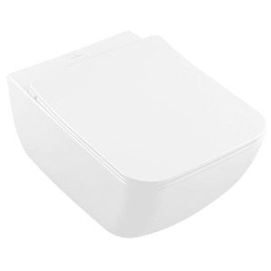 Villeroy & Boch Venticello Combi-Pack - SET Závesné WC + sedátko SlimSeat Line SoftClosing, alpská biela CeramicPlus 4611RLR1 vyobraziť