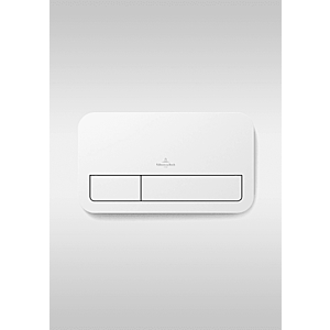 Villeroy & Boch ViConnect : E200 ovládacie tlačidlo k WC, biele, 92249068 vyobraziť