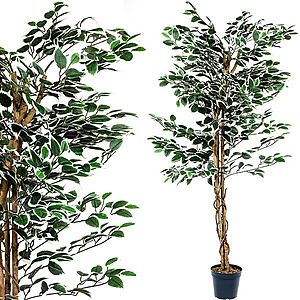 Tuin 27406 Umelý strom rastlina - fikus - 160 cm vyobraziť