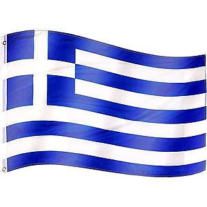 Vlajka Grécko - 120 cm x 80 cm vyobraziť