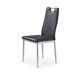 Jedálenská stolička K202 Halmar Čierna vyobraziť