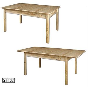 ST102 Jedálenský stôl rozkladací, šírka po rozložení 180 cm vyobraziť