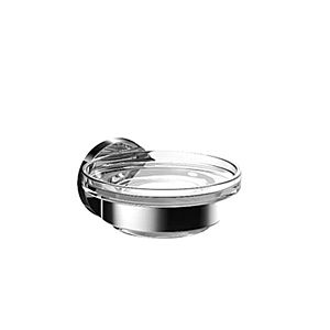 Emco Round - Držiak na mydlo, montáž pomocou lepenia alebo vŕtania, chróm 433000100 vyobraziť