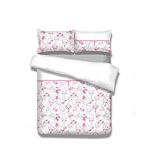 Flanelová posteľná bielizeň AmeliaHome Dream Catcher bielo-ružová vyobraziť