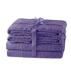 Súprava uterákov AmeliaHome Amary fialová vyobraziť