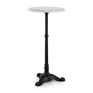 Blumfeldt Patras-XS, bistro stôl, mramorová doska, Ø 30 cm, liatinový stojan vyobraziť