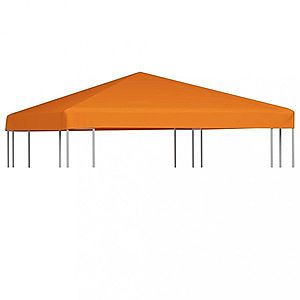 Náhradná strecha na altánok 3 x 3 m Dekorhome Oranžová vyobraziť