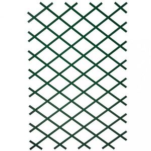 Záhradné treláže 2ks 100 x 200 cm PVC zelené Dekorhome vyobraziť
