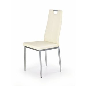 Jedálenská stolička K202 Halmar Krémová vyobraziť