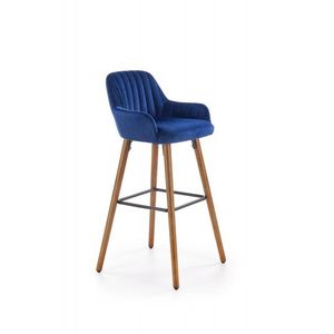 Barová stolička H-93 Halmar Modrá vyobraziť
