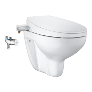 Grohe Bau Ceramic - Sprchový toaletný set 3v1, biela 39652SH0 vyobraziť