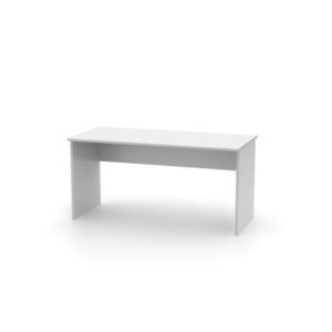 TEMPO KONDELA Písací stôl, biela, JOHAN NEW 01 vyobraziť