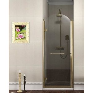 GELCO - ANTIQUE sprchové dvere 800, číre sklo, lavé, bronz GQ1280LC vyobraziť