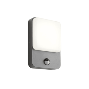 Redo Redo 90133 - LED Vonkajšie nástenné svietidlo so senzorom COLIN 1xLED/9W/230V IP54 vyobraziť