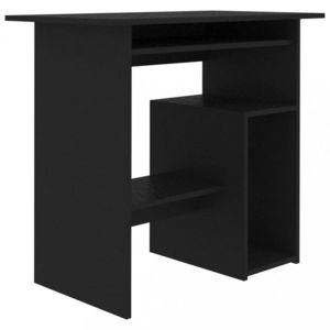 Počítačový stôl 80x45 cm Dekorhome Čierna vyobraziť