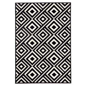 Čierno-biely koberec Zala Living Art, 70 × 140 cm vyobraziť