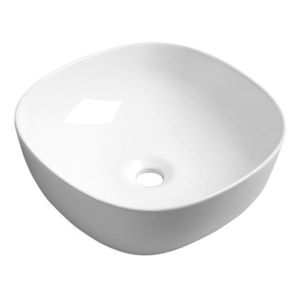 SAPHO - MORO keramické umývadlo 41x41cm, na dosku, biela AR420 vyobraziť