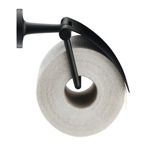 Duravit Starck T - Držiak na toaletný papier s krytom, čierna matná, 0099404600 vyobraziť