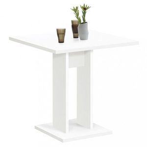 Jedálenský stôl 70 cm Dekorhome Biela vyobraziť