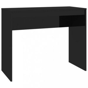 Písací stôl drevotrieska Dekorhome Čierna vyobraziť