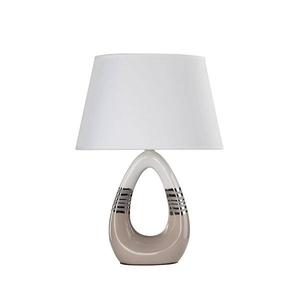 Stolná lampa ROMANO 1xE27/60W/230V biela/béžová vyobraziť