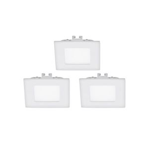 Eglo Eglo 94733 - SADA 3x LED Podhľadové svietidlo FUEVA 1 1xLED/2, 7W/230V vyobraziť